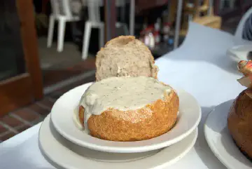 Clam Chowder at CrabPot