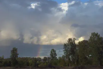 Rainbow near I-5